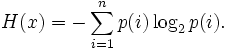 entropy definition